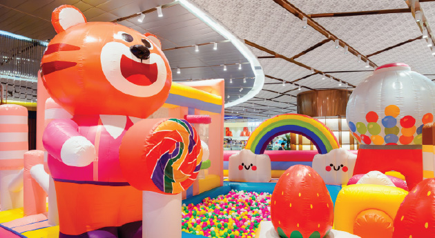 Pastel Ball Pit & Trampoline Experience