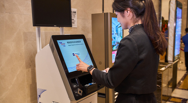 Launches Self Check-in Kiosk for the Macau International Airport