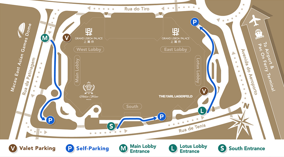 GLP Carpark map