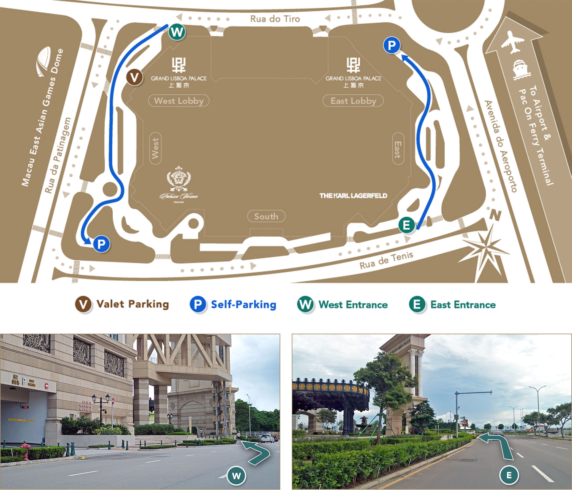 Parking map