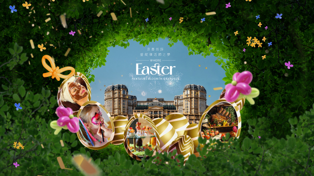 Where Easter Fantasies Bloom in Grandeur