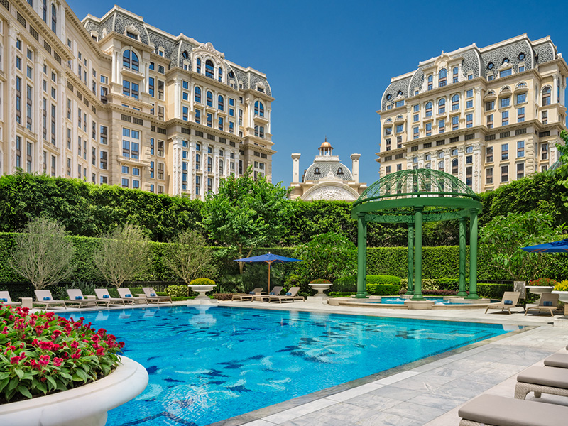 Poolside Grandeur