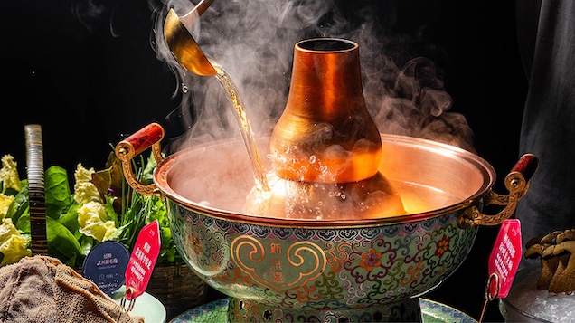 Traditional Beijing-style Copper Pot